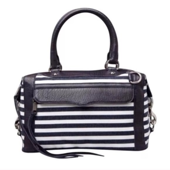 Rebecca Minkoff Handbags - REBECCA MINKOFF Mini MAB Canvas Satchel Handbag